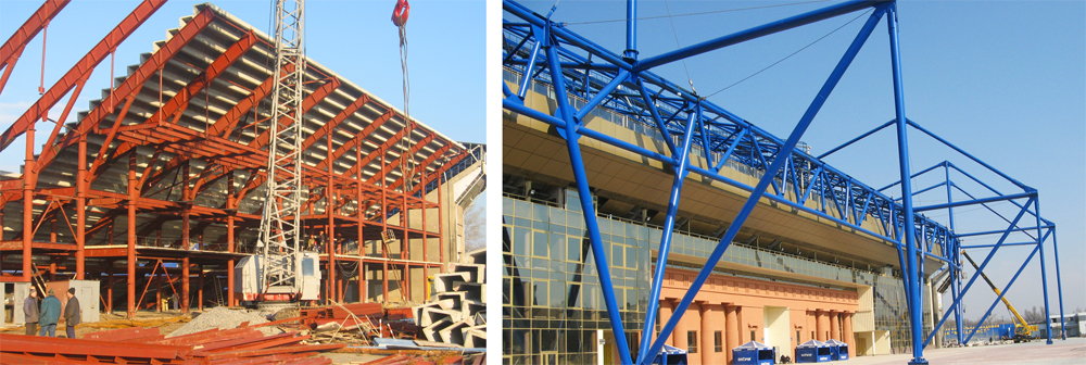 Reconstruction of stadium "Metalist"
